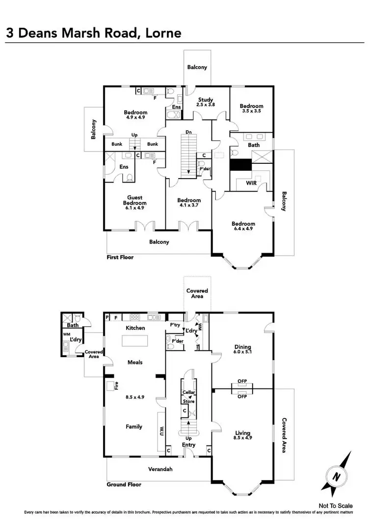 Floorplan of Homely house listing, 3 Deans Marsh Road, Lorne VIC 3232