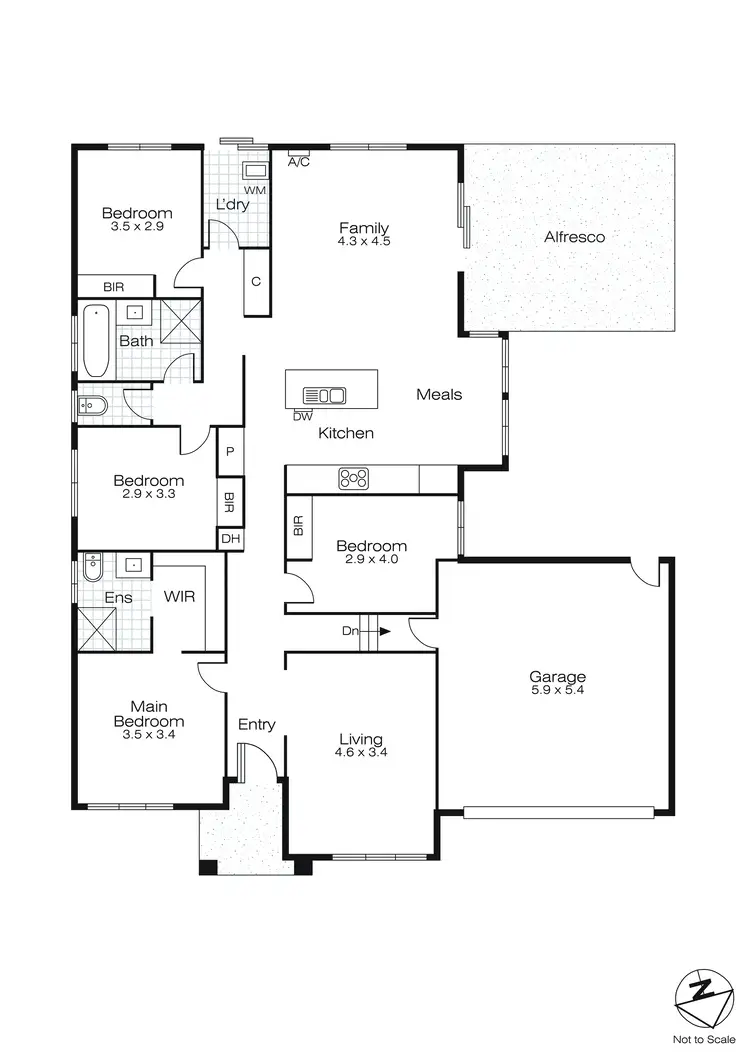 Floorplan of Homely house listing, 14 Auburn Drive, Smythes Creek VIC 3351