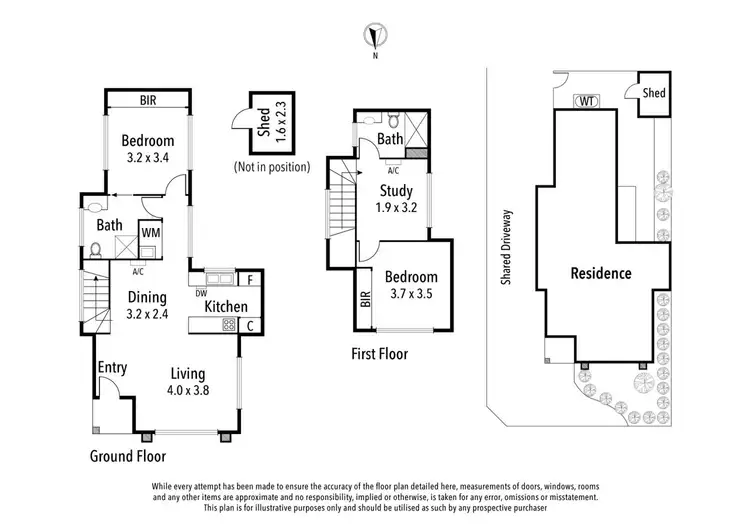 Floorplan of Homely townhouse listing, 4/1 Jellicoe Street, Ivanhoe VIC 3079