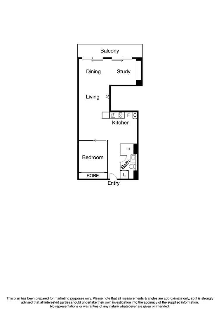 Floorplan of Homely apartment listing, 199 William Street, Melbourne VIC 3000