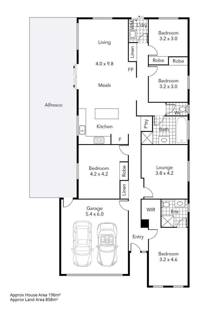 Floorplan of Homely house listing, 11 Lynch Street, Smythesdale VIC 3351
