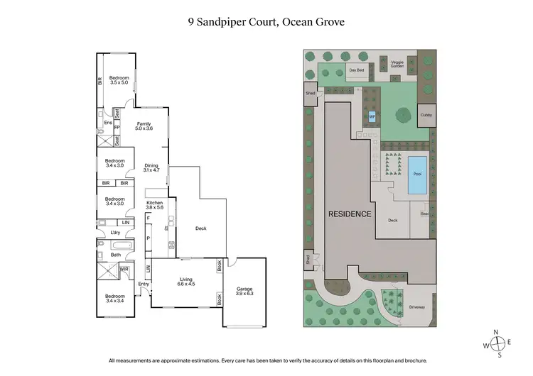 Floorplan of Homely house listing, 9 Sandpiper Court, Ocean Grove VIC 3226