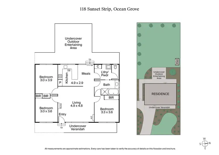 Floorplan of Homely house listing, 118 Sunset Strip, Ocean Grove VIC 3226