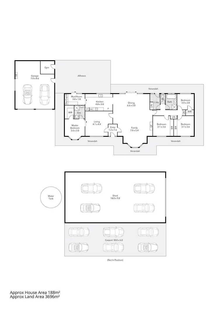 Floorplan of Homely house listing, 4 Somerville Street, Buninyong VIC 3357