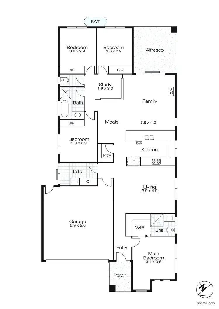 Floorplan of Homely house listing, 29 Eleanor Drive, Lucas VIC 3350