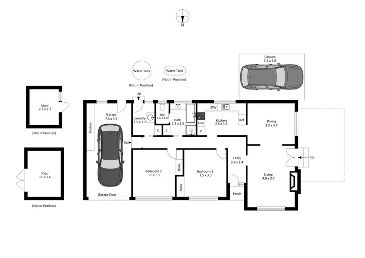Floorplan of Homely house listing, 1/12 Chatham Road, Canterbury VIC 3126