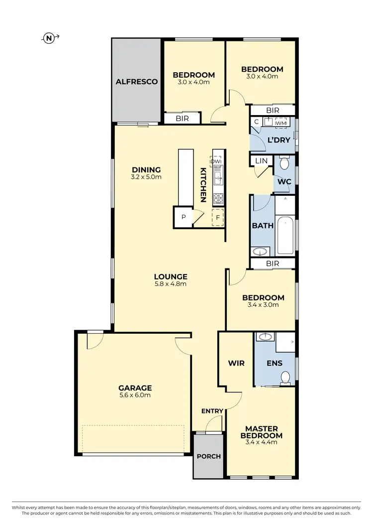 Floorplan of Homely house listing, 9 Rous Street, Wyndham Vale VIC 3024