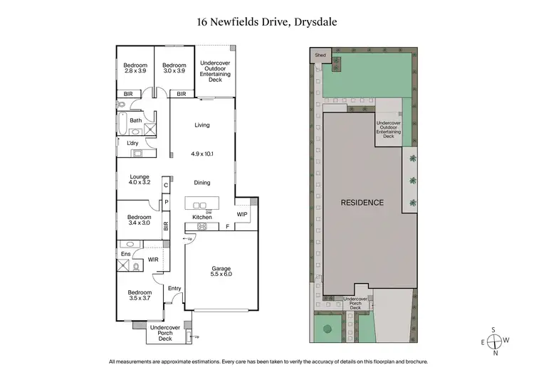 Floorplan of Homely house listing, 16 Newfields Drive, Drysdale VIC 3222