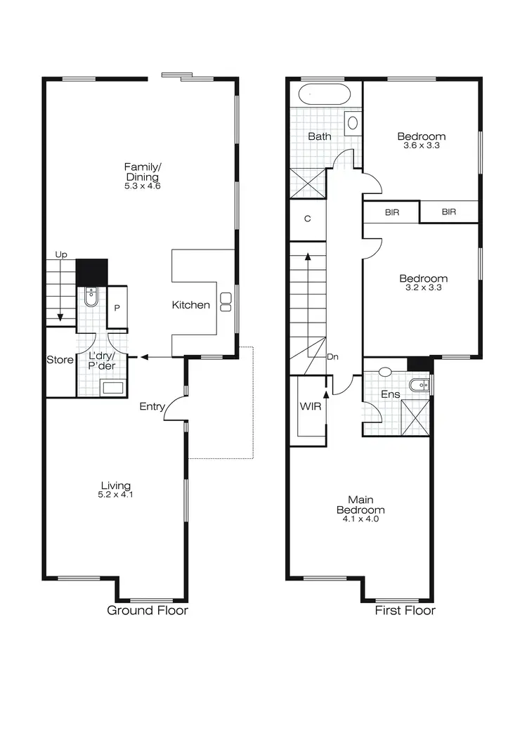 Floorplan of Homely house listing, 12 Elmstone Lane, Lake Gardens VIC 3355