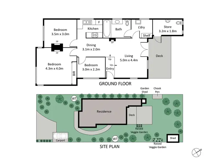Floorplan of Homely house listing, 32 Kirk Road, Point Lonsdale VIC 3225