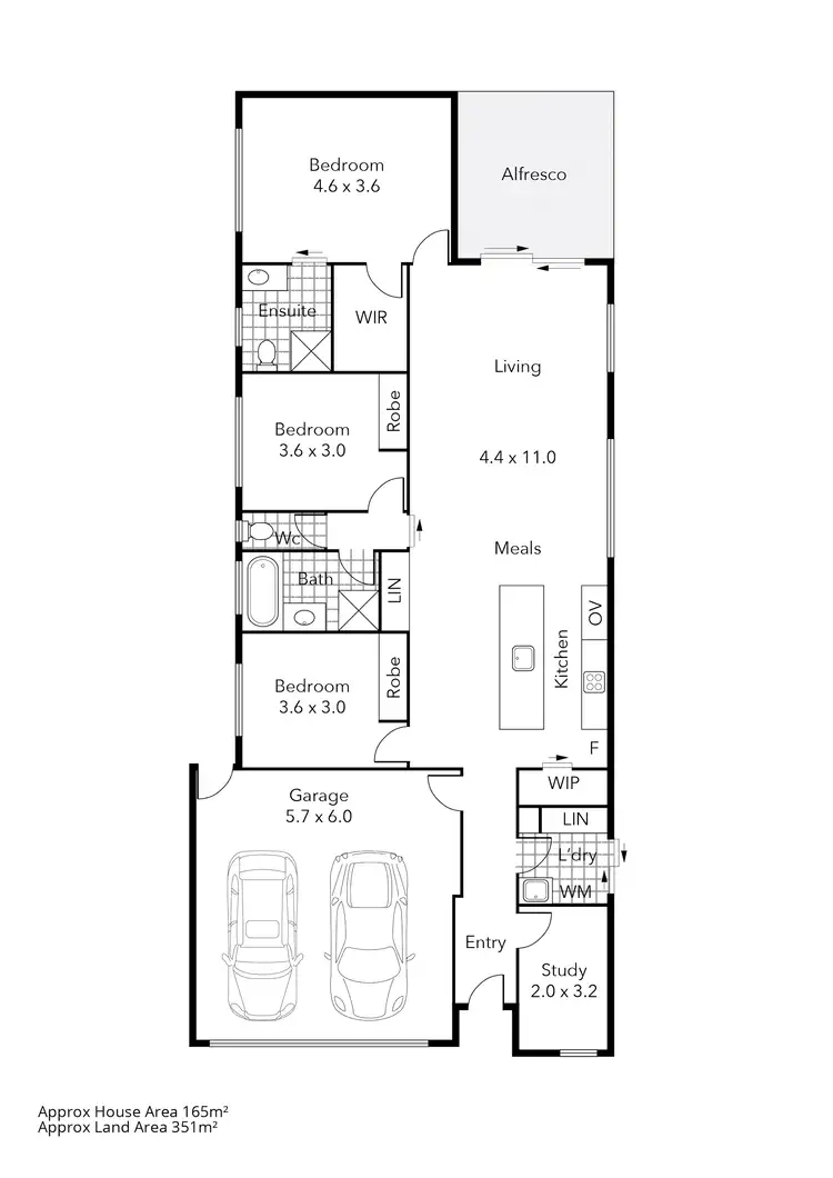 Floorplan of Homely house listing, 13 Reynolds Parade, Smythes Creek VIC 3351