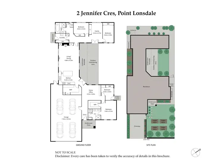 Floorplan of Homely house listing, 2 Jennifer Crescent, Point Lonsdale VIC 3225