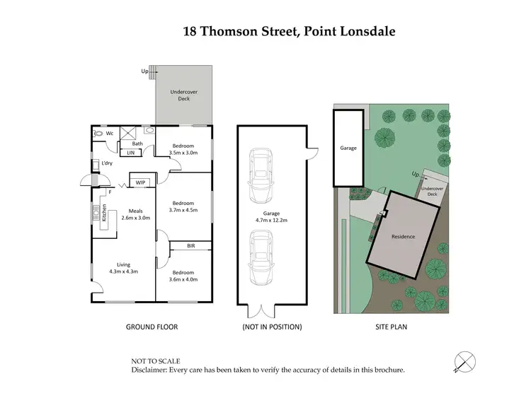 Floorplan of Homely house listing, 18 Thomson Street, Point Lonsdale VIC 3225