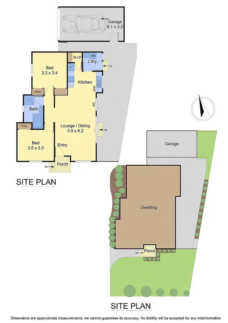 Floorplan of Homely unit listing, 11/1 Morang Drive, Mill Park VIC 3082