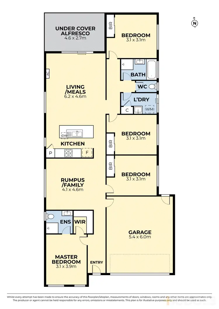 Floorplan of Homely house listing, 4 Hansel Drive, Werribee VIC 3030