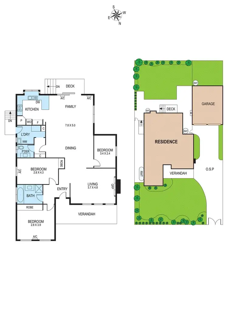 Floorplan of Homely house listing, 6 York Street, Bentleigh East VIC 3165