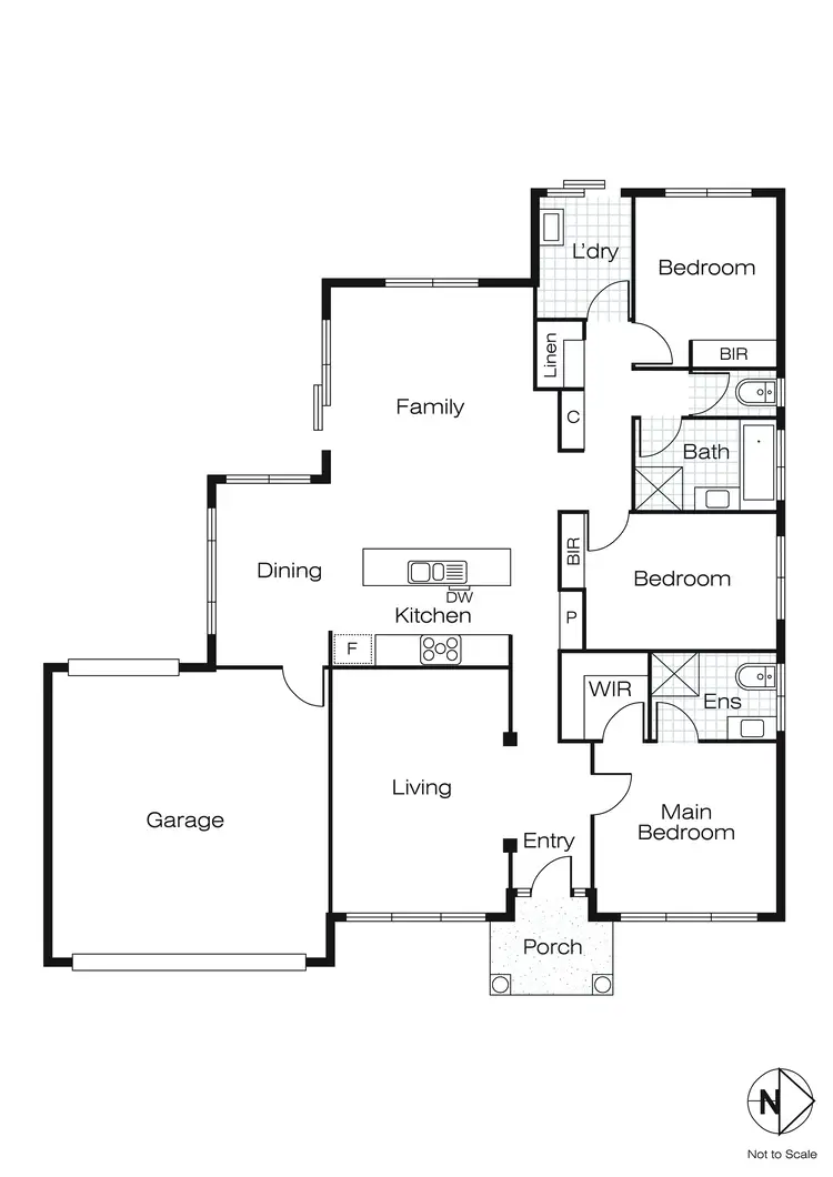 Floorplan of Homely house listing, 28 Waranga Street, Nerrina VIC 3350