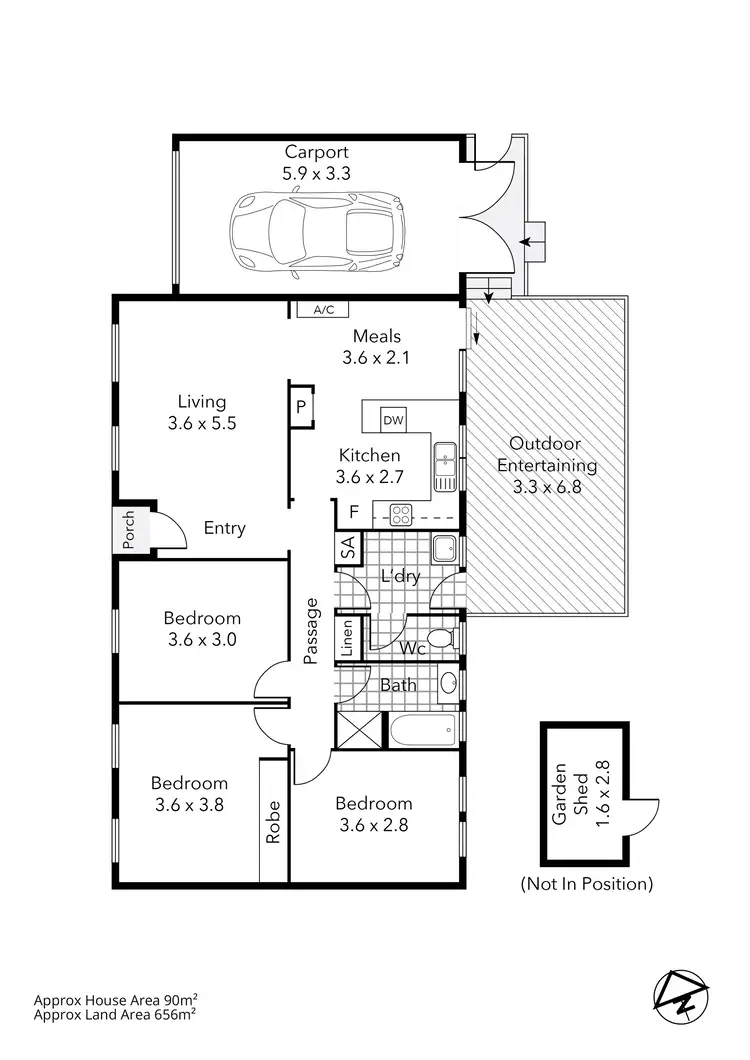 Floorplan of Homely house listing, 7 Regency Drive, Mount Clear VIC 3350