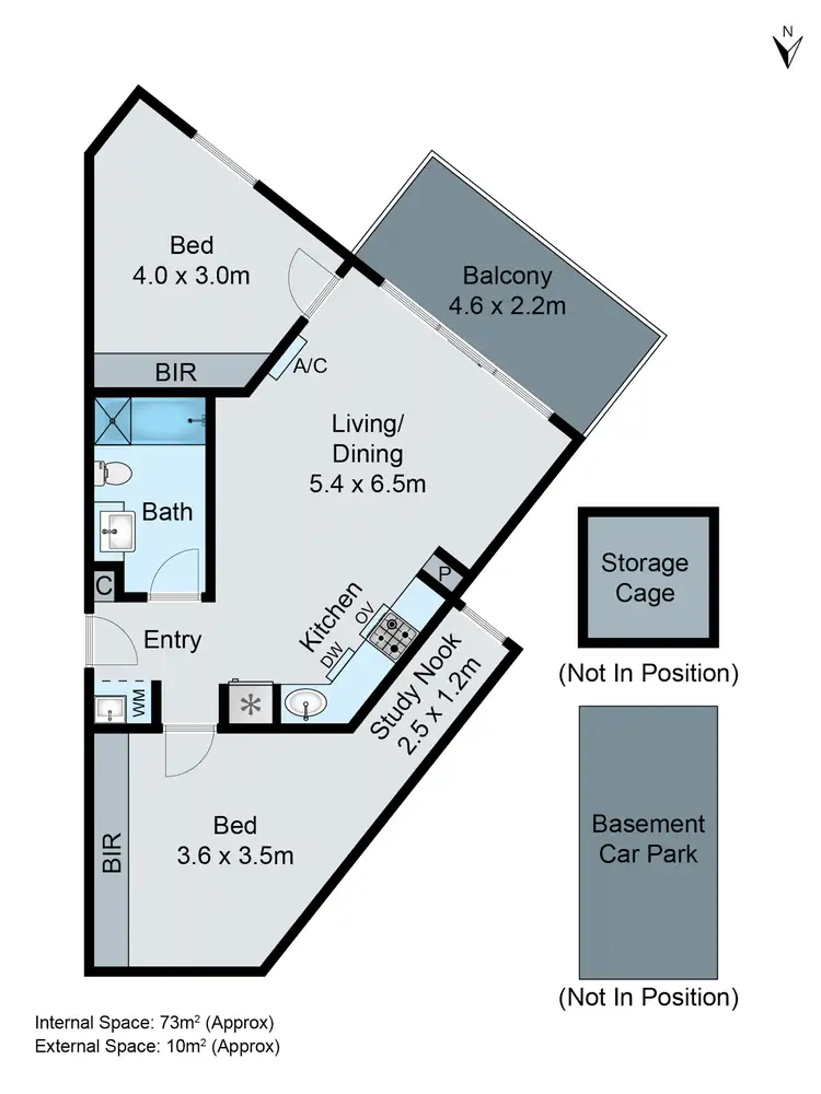 Floorplan of Homely apartment listing, 17/2-4 William Street, Murrumbeena VIC 3163