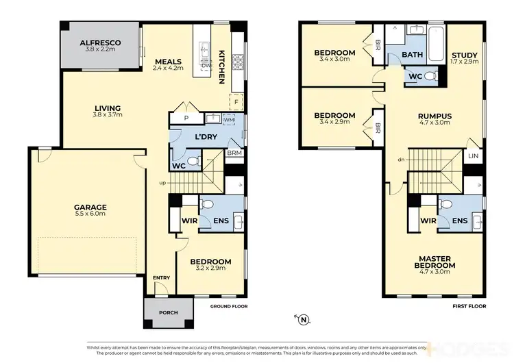 Floorplan of Homely house listing, 2 Webb Street, Mambourin VIC 3024