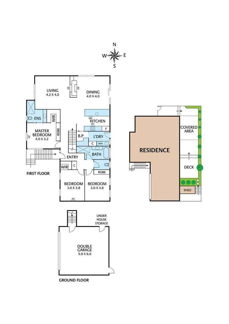 Floorplan of Homely unit listing, 2/11 Walsh Street, Eltham VIC 3095