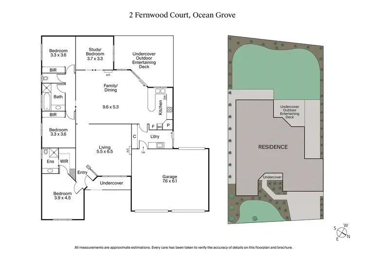 Floorplan of Homely house listing, 2 Fernwood Court, Ocean Grove VIC 3226