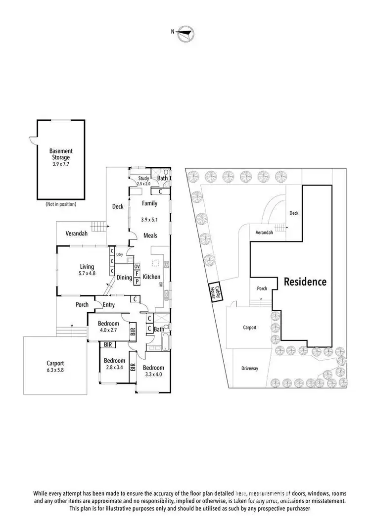 Floorplan of Homely house listing, 22 Kuranga Road, Viewbank VIC 3084
