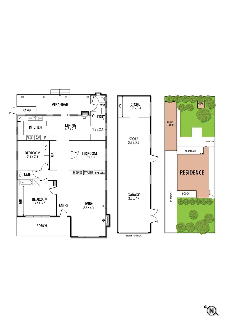 Floorplan of Homely house listing, 18 Military Road, Avondale Heights VIC 3034