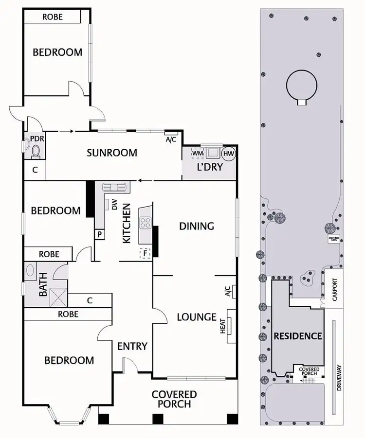Floorplan of Homely house listing, 25 Grandview Grove, Rosanna VIC 3084