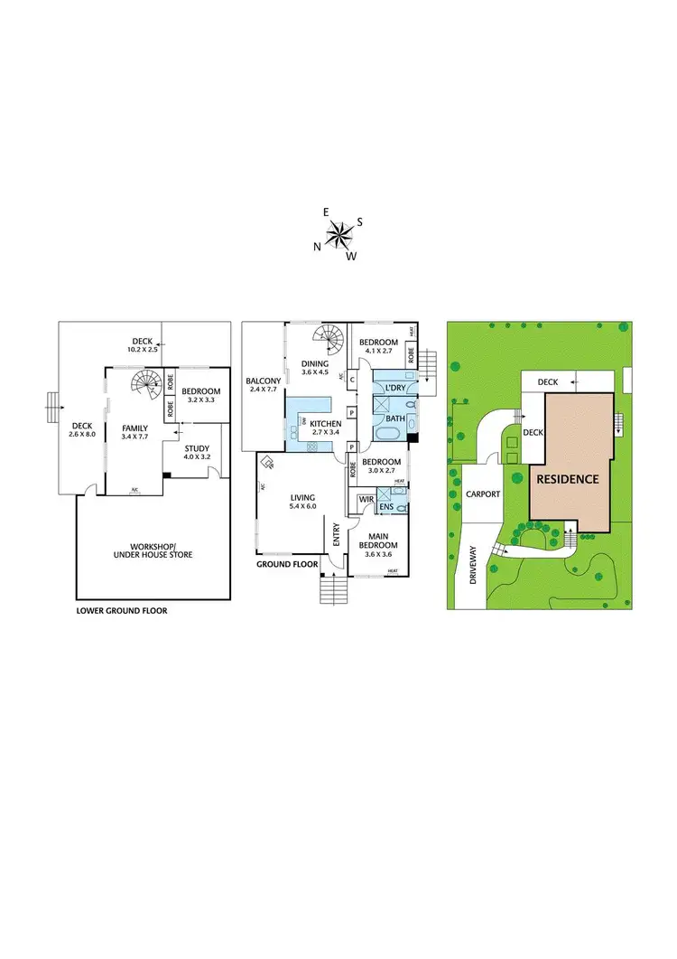 Floorplan of Homely house listing, 5 Chitral Place, Diamond Creek VIC 3089