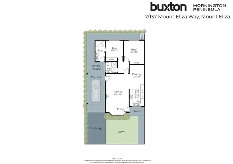 Floorplan of Homely unit listing, 7/137 Mount Eliza Way, Mount Eliza VIC 3930