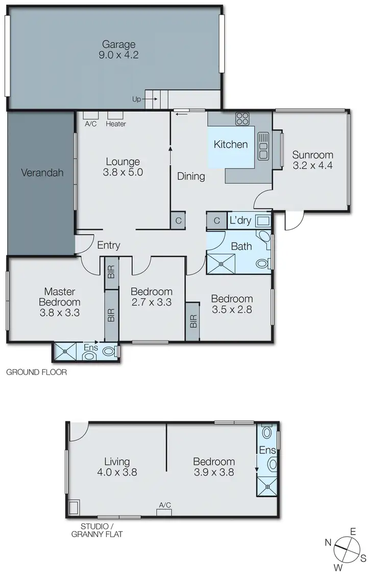Floorplan of Homely house listing, 30 Florey Crescent, Mulgrave VIC 3170