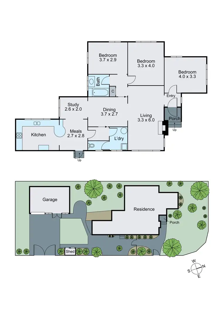 Floorplan of Homely house listing, 112 High Street Road, Ashwood VIC 3147