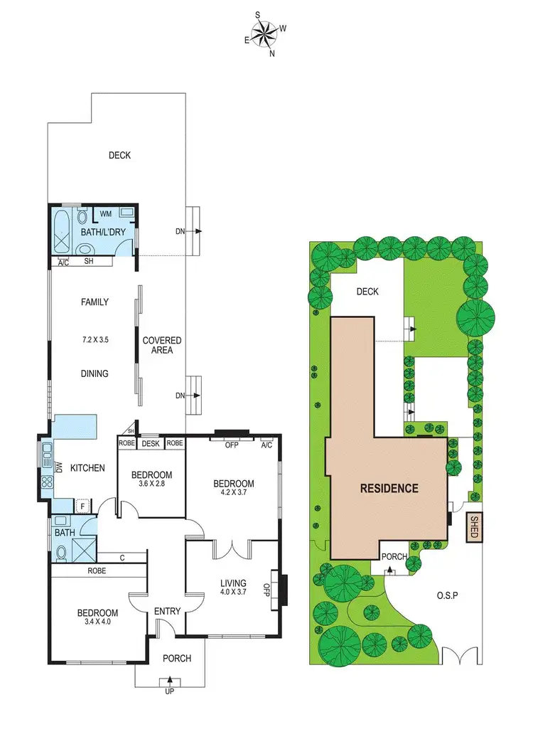 Floorplan of Homely house listing, 698 North Road, Ormond VIC 3204