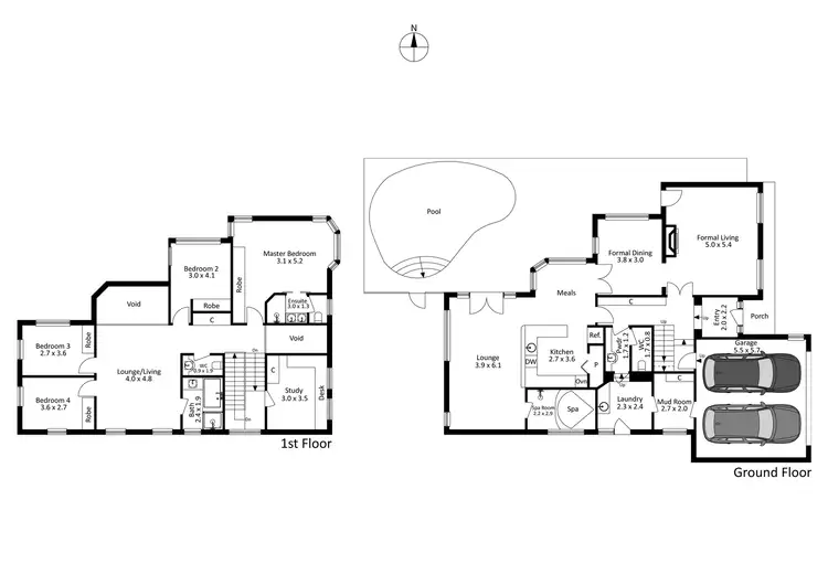 Floorplan of Homely house listing, 23 Ross Street, Kew VIC 3101