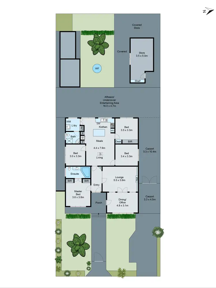 Floorplan of Homely house listing, 47 Clayton Road, Oakleigh East VIC 3166