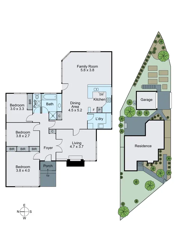 Floorplan of Homely house listing, 5 Keyes Street, Ashburton VIC 3147