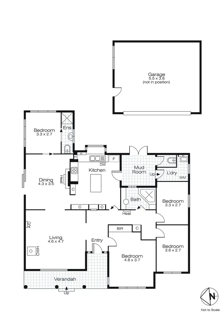Floorplan of Homely house listing, 124A Wendouree Parade, Lake Wendouree VIC 3350