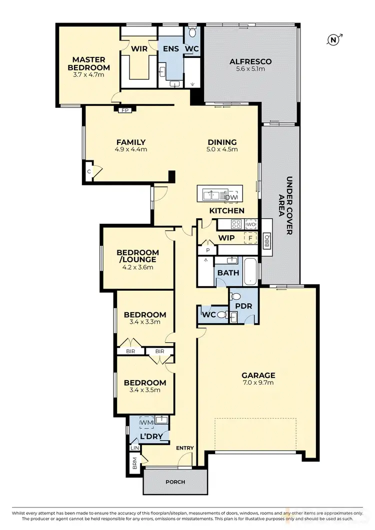 Floorplan of Homely house listing, 22 Charter Road, Werribee VIC 3030