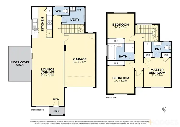 Floorplan of Homely townhouse listing, 23 Circus Avenue, Point Cook VIC 3030