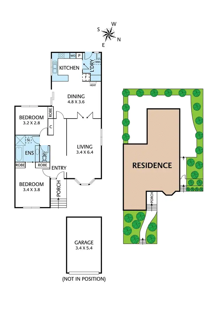 Floorplan of Homely unit listing, 7/51 Lower Plenty Road, Rosanna VIC 3084