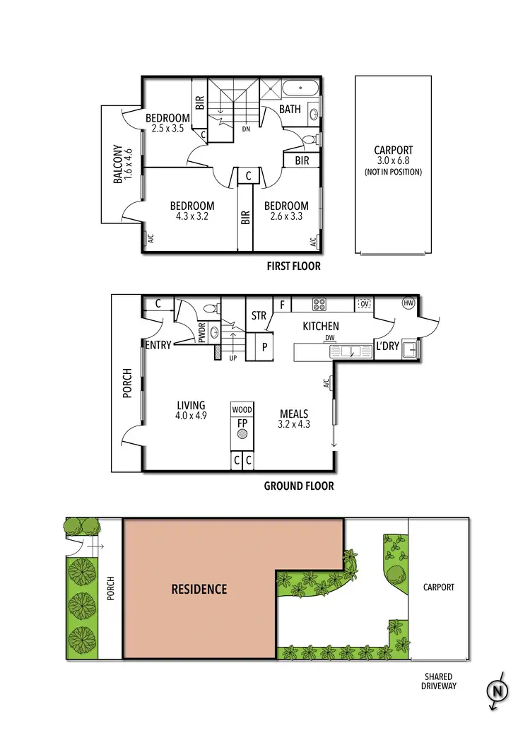 Floorplan of Homely house listing, 131 Canning Street, Carlton VIC 3053