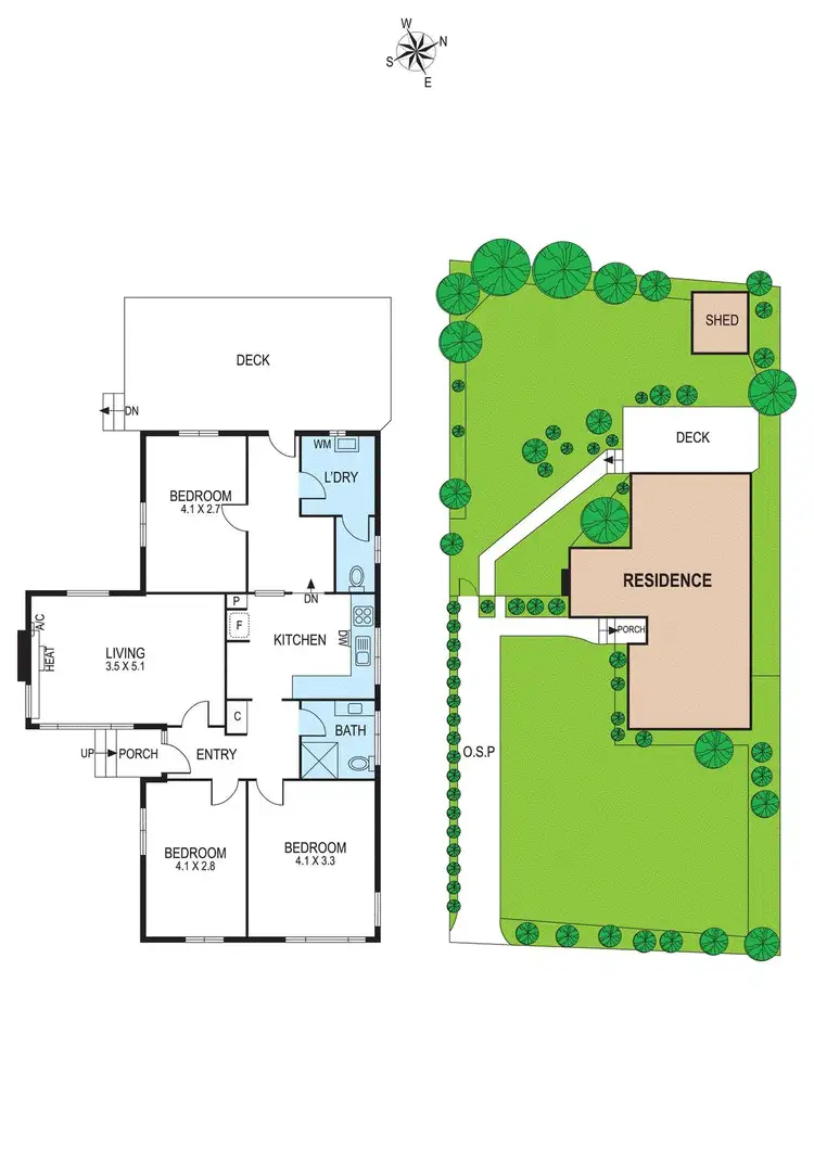 Floorplan of Homely house listing, 23 Clyde Street, Highett VIC 3190