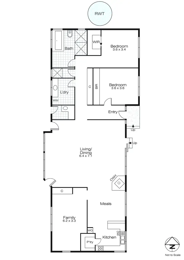 Floorplan of Homely rural property listing, 208 Shire Avenue, Mount Helen VIC 3350