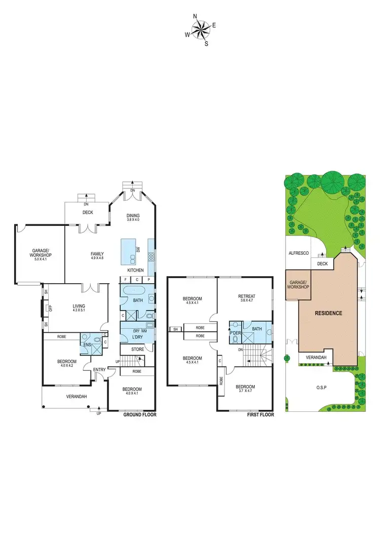 Floorplan of Homely house listing, 13 Callander Street, Hughesdale VIC 3166