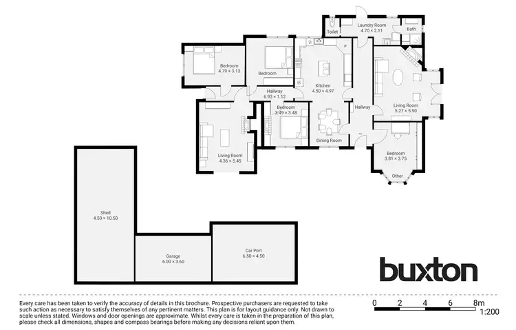 Floorplan of Homely house listing, 102 Napier Street, Creswick VIC 3363