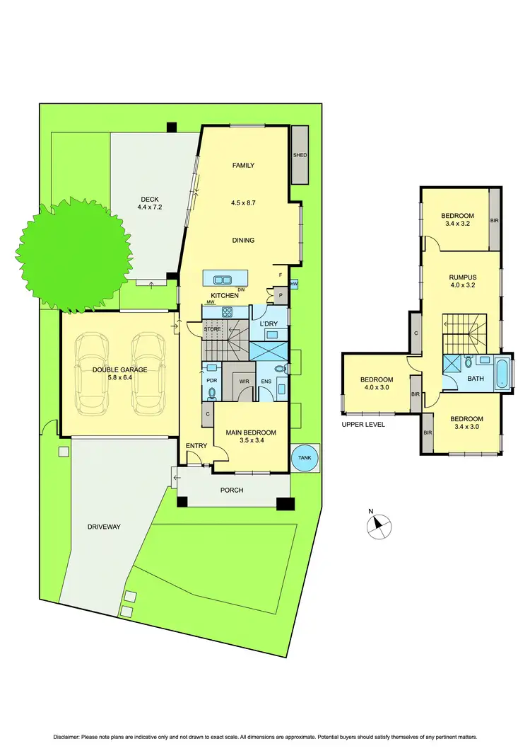 Floorplan of Homely townhouse listing, 1/125 Brunswick Road, Mitcham VIC 3132