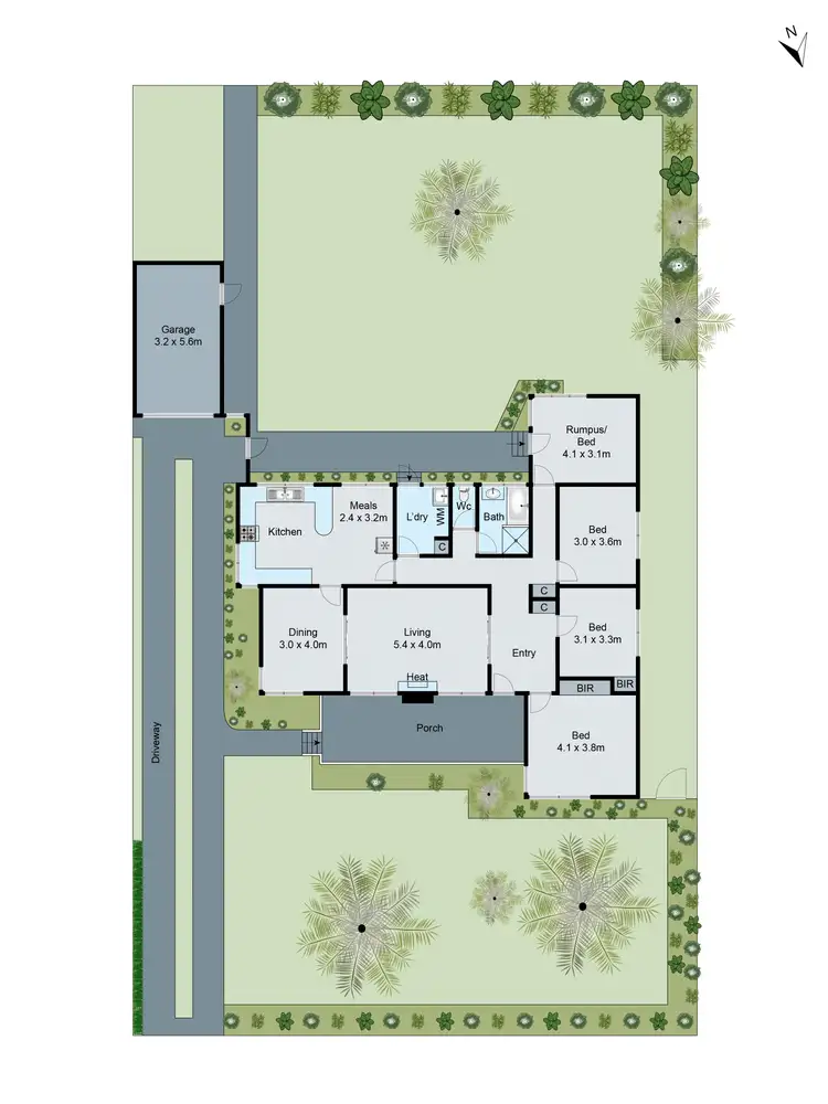 Floorplan of Homely house listing, 34 Oakern Street, Mount Waverley VIC 3149