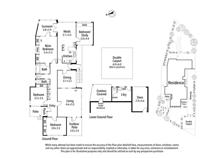 Floorplan of Homely house listing, 8 Mount Eagle Road, Eaglemont VIC 3084