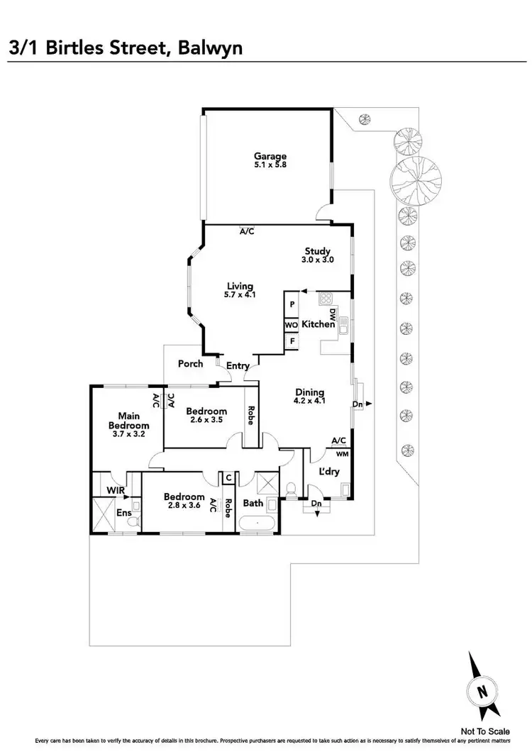 Floorplan of Homely apartment listing, 3/1 Birtles Street, Balwyn VIC 3103